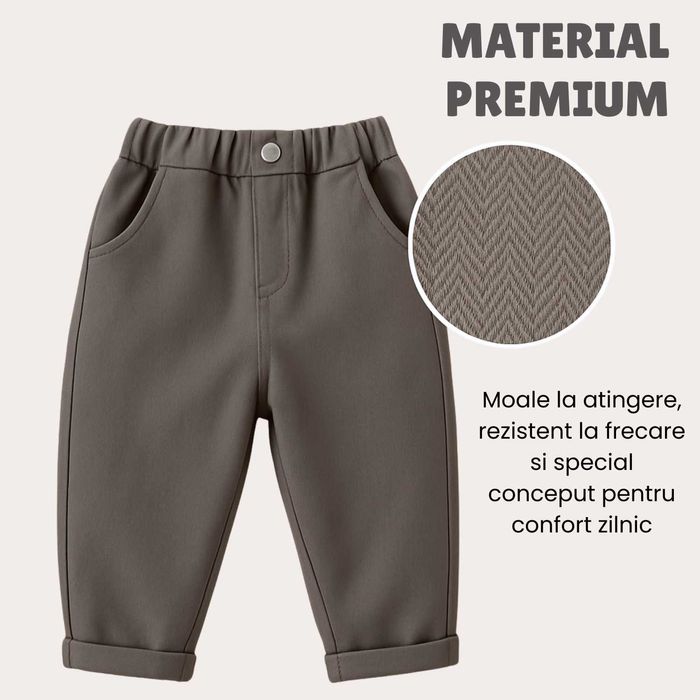 pantaloni baieti, primavara-vara, 140 cm, 3 culori, calitate super