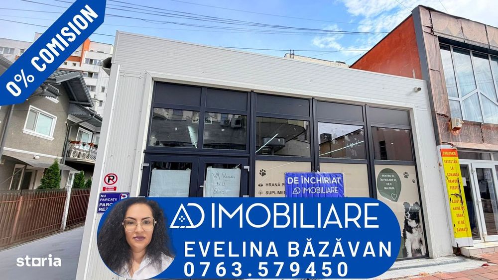 Spațiu comercial nou – Închiriere – 3 luni gratie