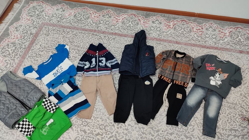 Детский киімдер ұлға барлығы 5000