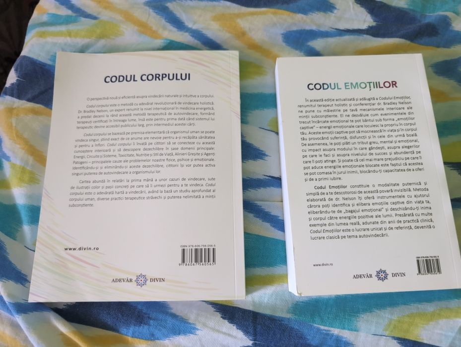 Codul Emoțiilor și Codul Corpului de Bradley Nelson