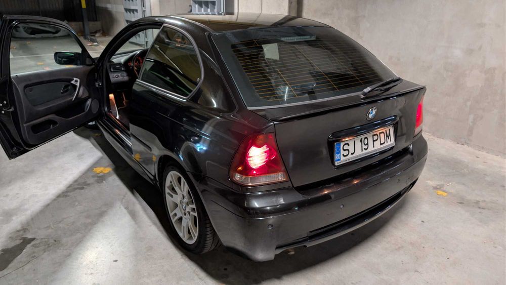 BMW E46 Compact 2.0d 150CP Pachet M | Trapă | Alcantara | Angel Eyes