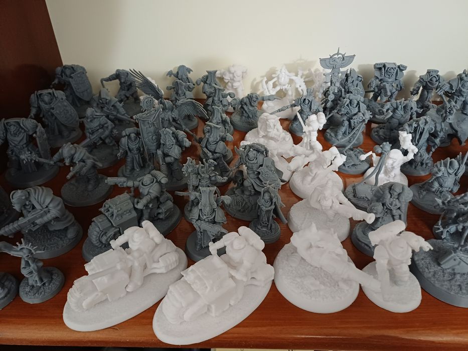 Фигурки warhammer 3д принтирани