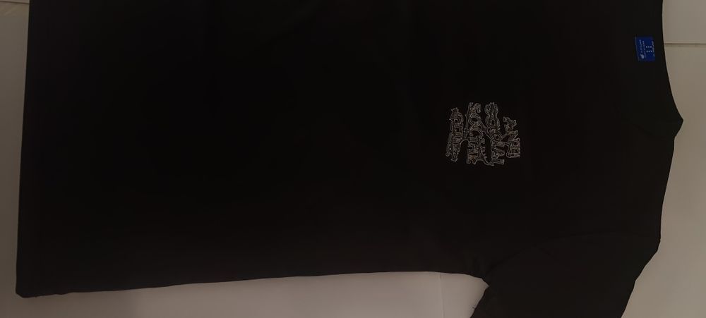 футболка с принтом 100% хлопок