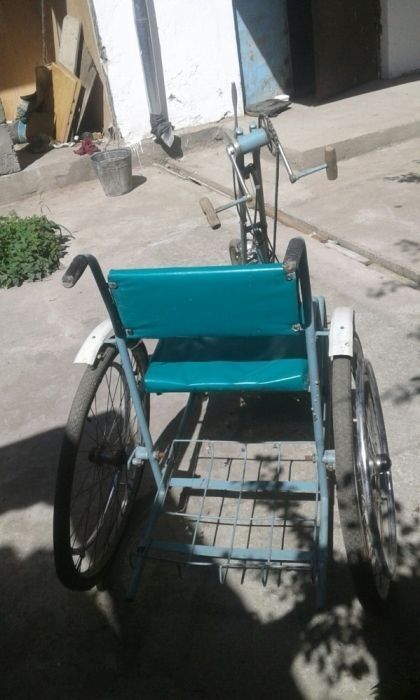 Велосипед с ручным приводом