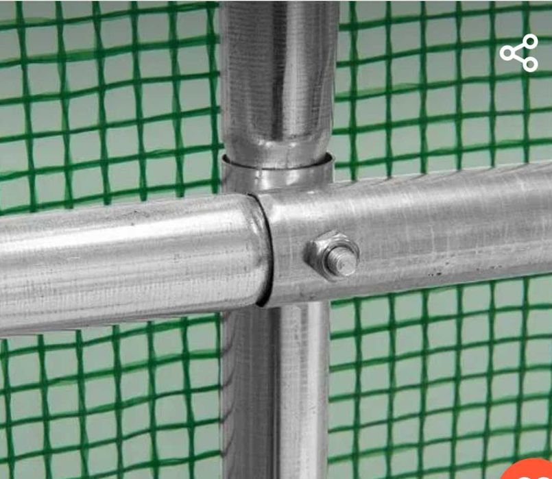 Оранжерия 6х3х2 с метална конструкция