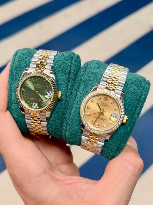 rolex datejust 31mm двуцветен
