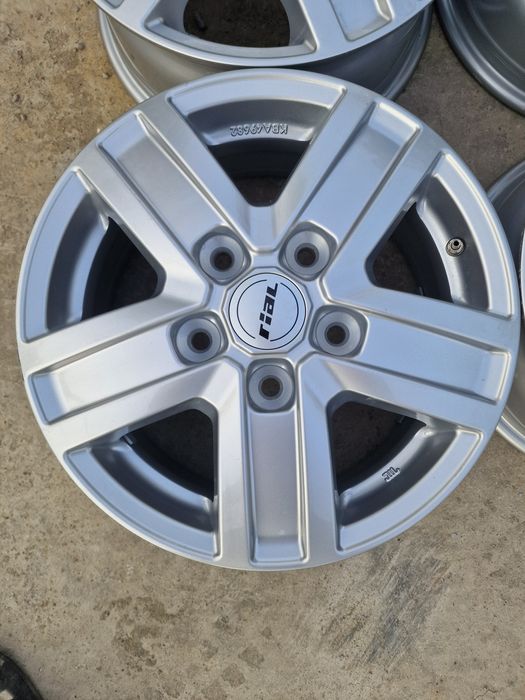 Jante aluminiu  noi Rial pe 16 Fiat Ducato 5×130