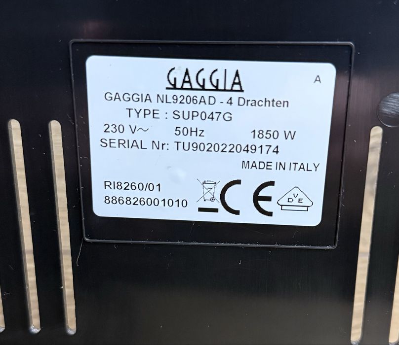 Кафемашина GAGGIA Velasca Type:SUP047G
