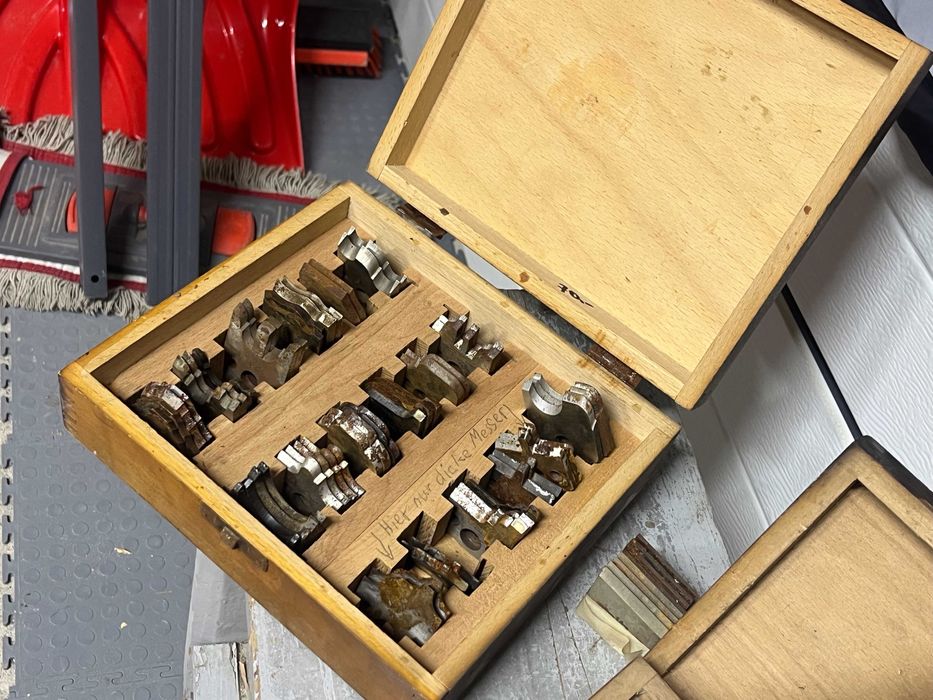 набор фрез профильных для столяров