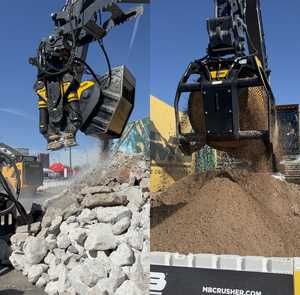 Freza MB Crusher pentru excavatoare