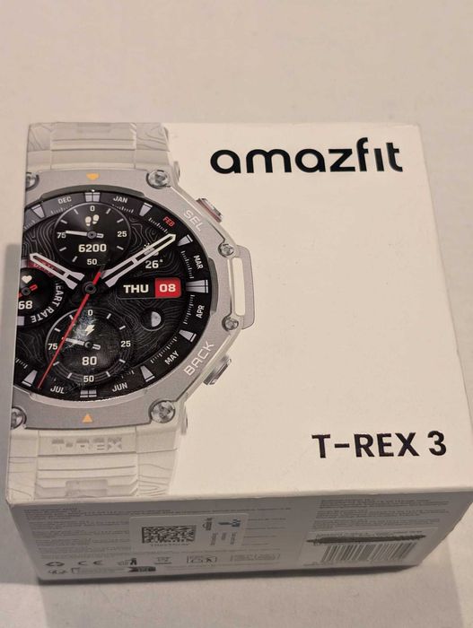 Smartwatch AMAZFIT T-Rex 3, Wi-Fi, GPS, Android/iOS, Silicon Haze Gray