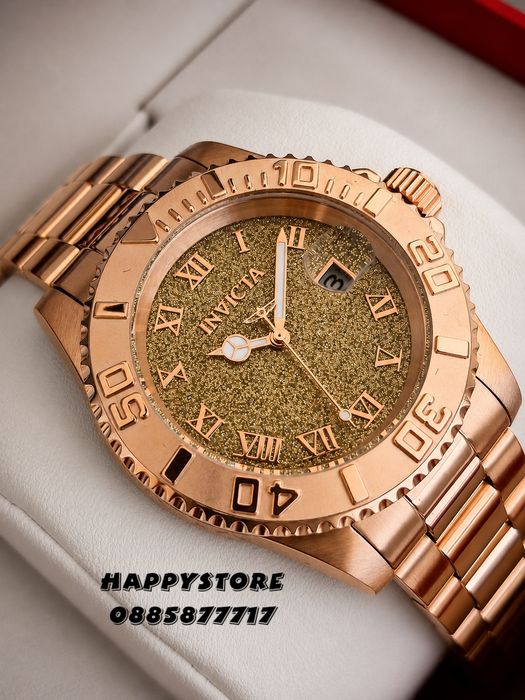 INVICTA Swiss Diamond Rose Gold 40 mm women, Инвикта нов дамски часовник