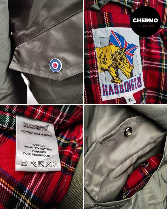 Яке бомбър с качулка HARRINGTON N2B – Размер L•XL – Отлично състояние