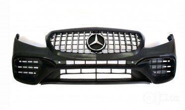 Mercedes w213 передний бампер в сборе