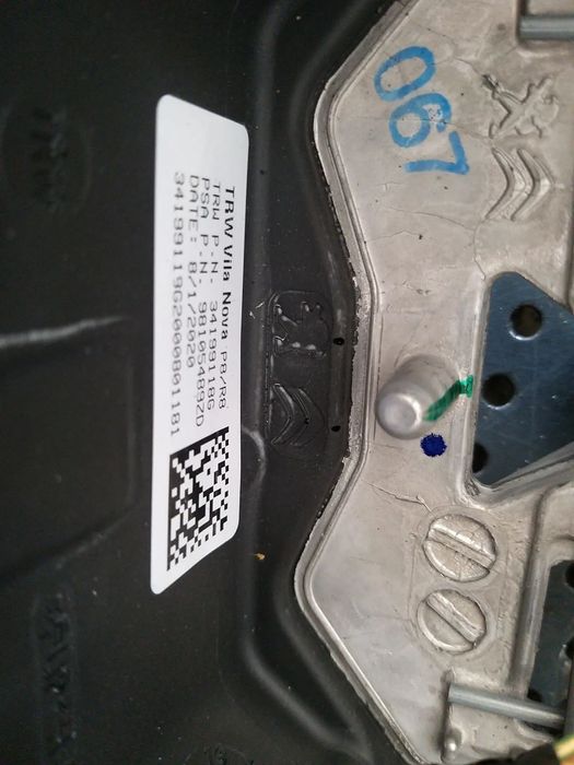 Volan piele cu comenzi peugeot 5008 2 gt 34199118g 98105489zd