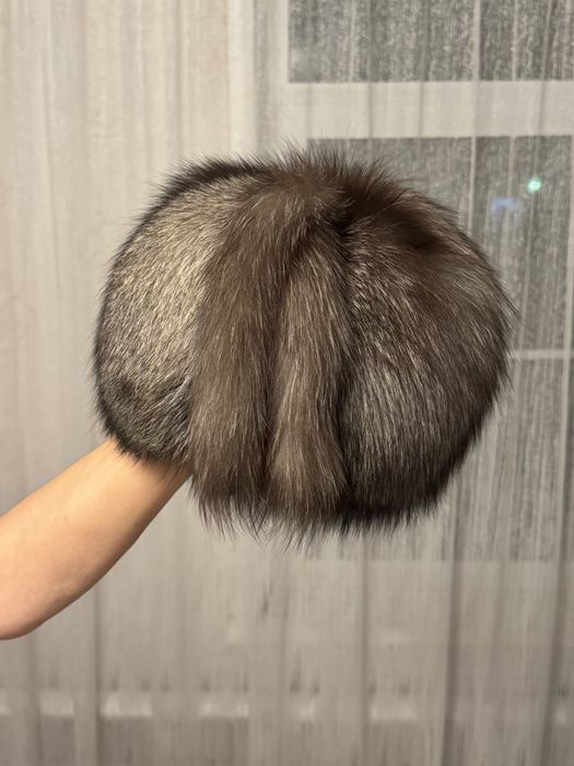 Продам шапку из чернобурки