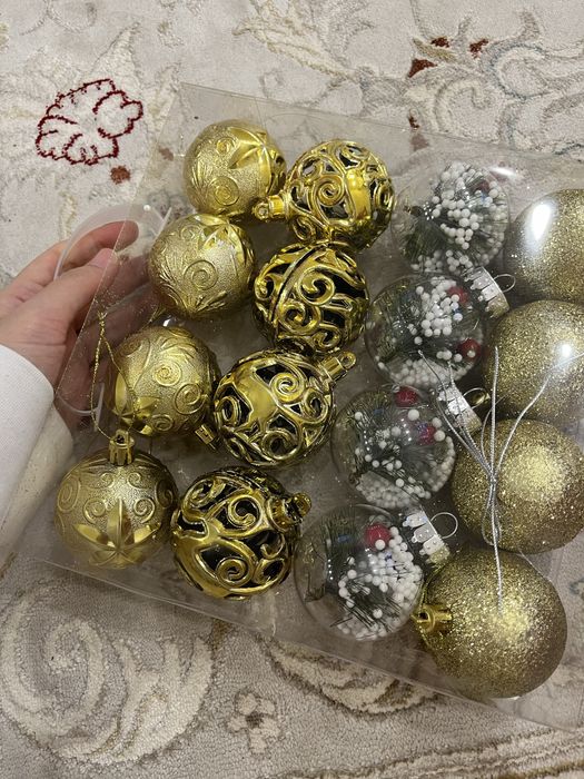 Новогодние игрушки новые