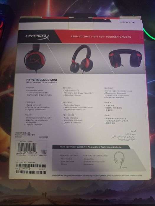 Vând căști hiperx noi