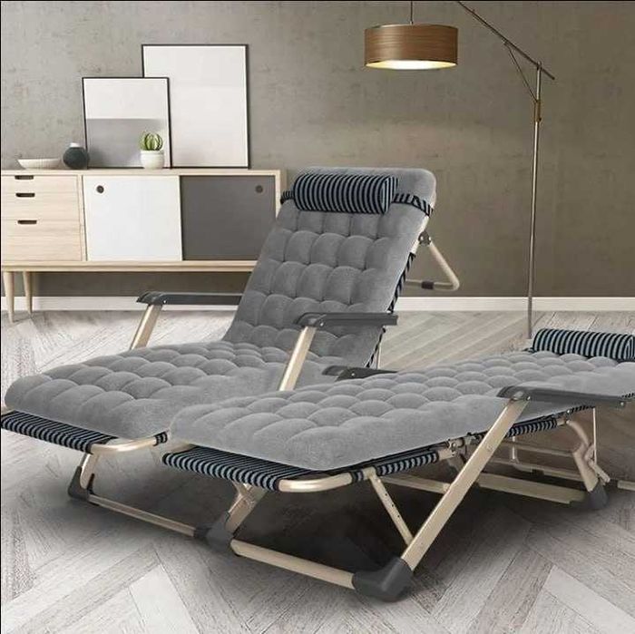 Раскладушка трансформер шезлонг, кресло-180х47х33 см Доставка бесплатн
