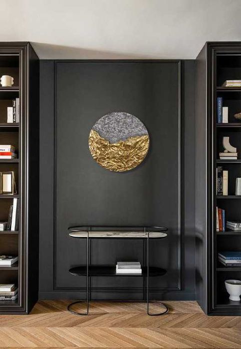 Круглая  интерьерная картина