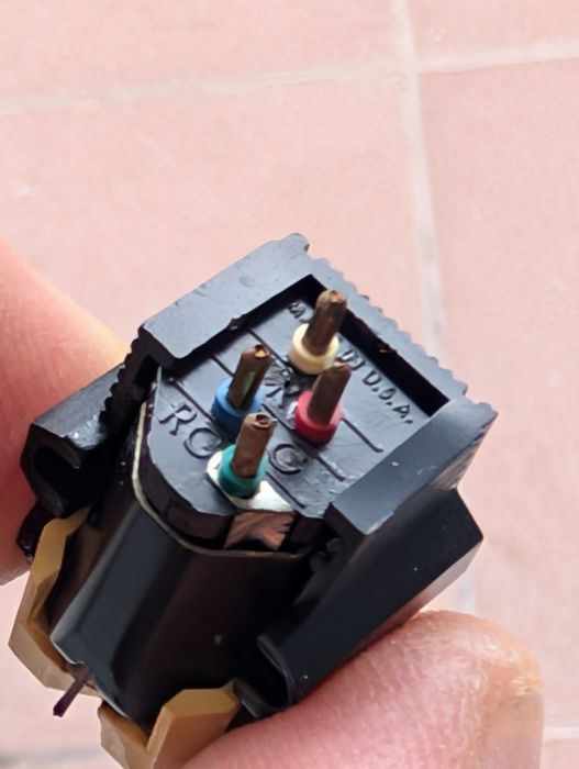 Ac doza pickup platan shure m95edm hi-trak made in usa stylus cartridg