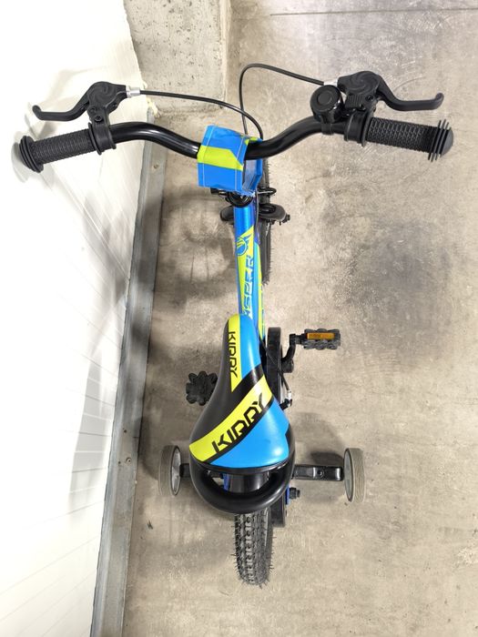 Детски велосипед с помощни колела 12" Sprint Casper