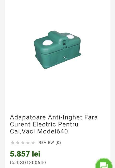 Adapatoare Anti Inghet Fara Curent Electric pentru Cai, Vaci