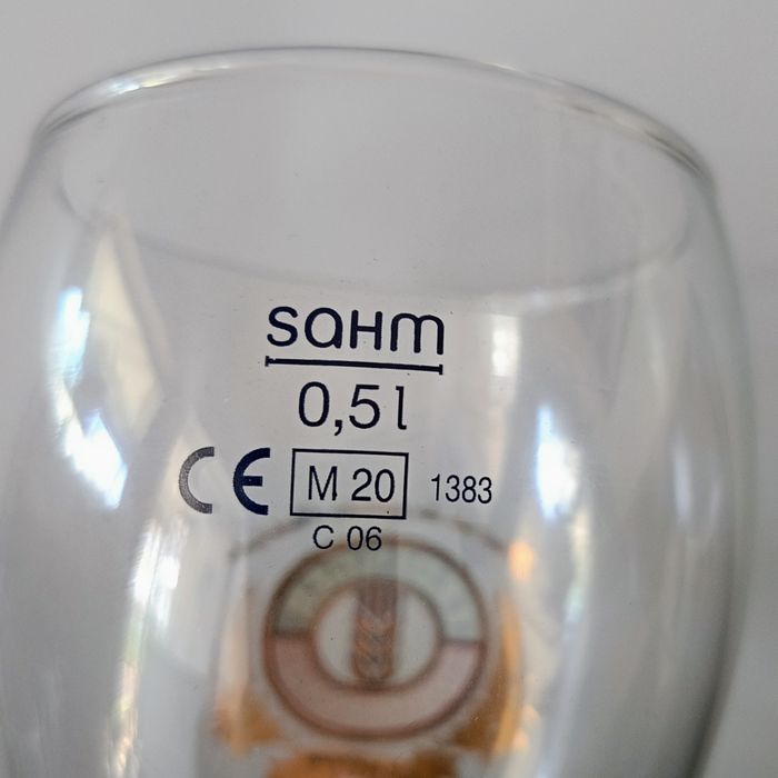 Оригинални бирени чаши Erdinger Weissbier – 6 броя (0.5л)