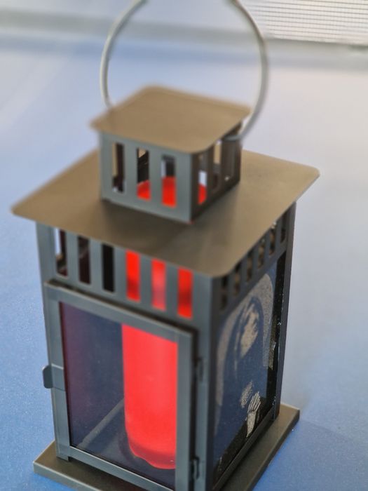 Felinar funerar din granit negru Maica Domnului  , mormânt, cimitir