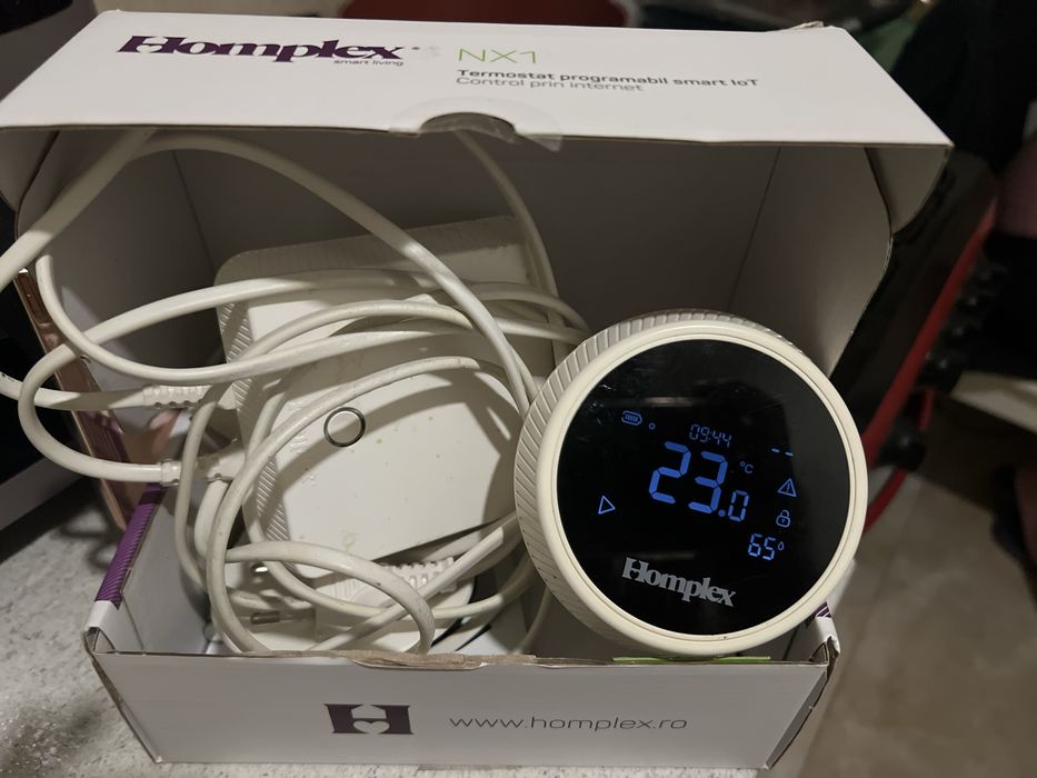 termostat programabil smart loT Control prin internet HOMEPLEX