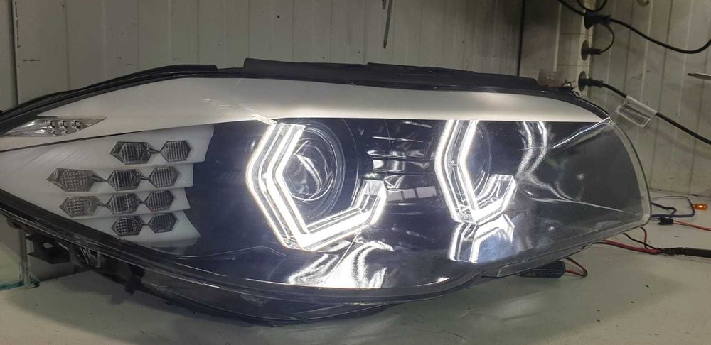 Angel eyes ICONIC BMW seria 5 F10 F11 Facelift si non facelift IN STOC