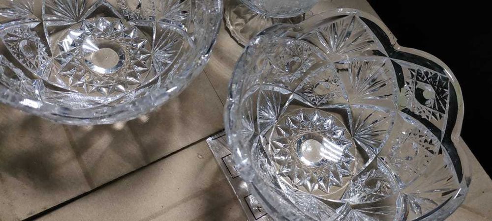 Вазы хрустальные советских времён