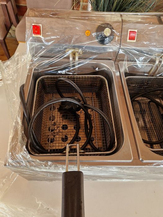 Фритюрник професионален двоен