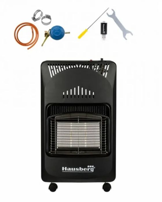 Pachet soba pe Gaz GPL si electric Hausberg  HB Aprindere piezo el