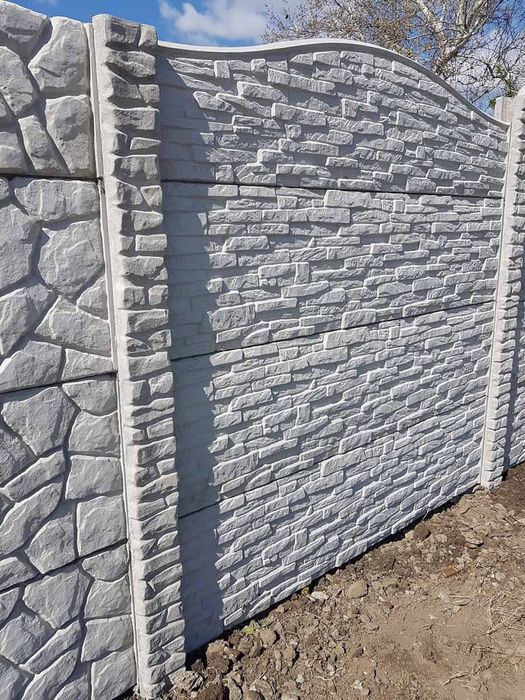 Garduri  din șipcă metalică,plasa bordurată, sipca tip jaluzea, placi de beton