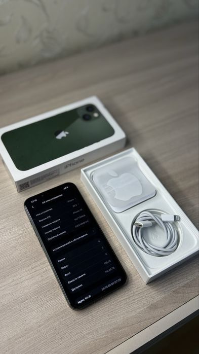 Iphone 13 зеленый