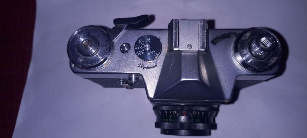 фотоаппарат зенит-E .1980 год олимпиаде .