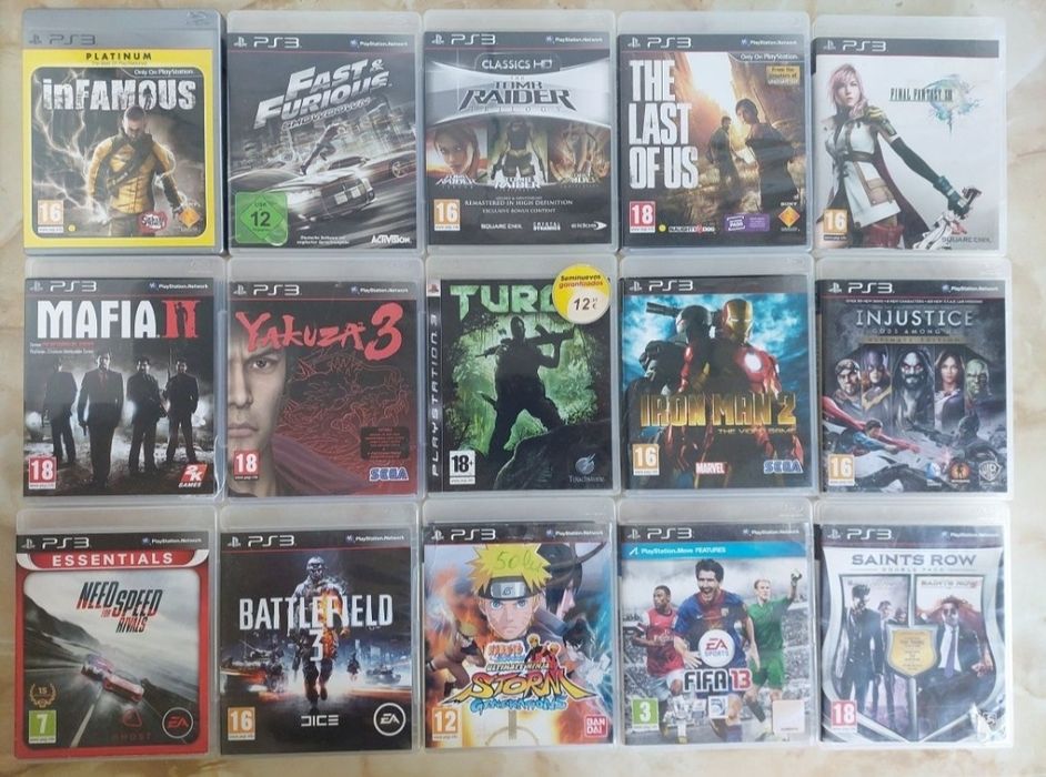 [PS3] Vând 111 jocuri originale pentru PlayStation 3 //poze reale