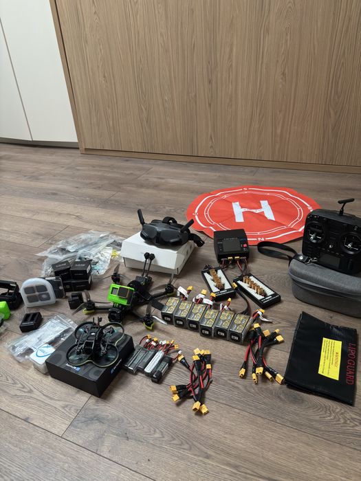 KIT FPV COMPLET RTF – 2 DRONE DJI O3 – iFlight Nazgul DC5 ECO 6S + BetaFPV Pavo20 O3 ELRS + DJI Goggles Integra + RadioMaster Boxer ELRS + GoPro