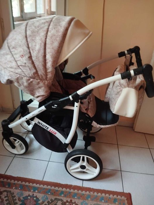 Зимна бебешка количка 3в1 BabyLux