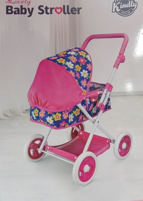 Коляска для кукол Lovely Baby с сумкой