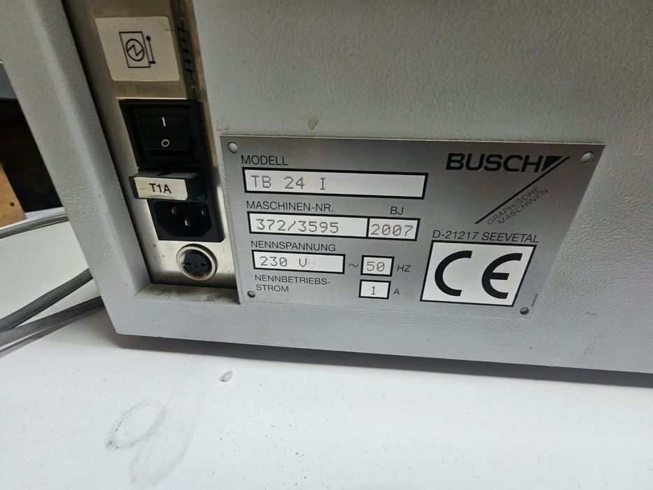 Продается настольная обандероливательница Gerhard Busch TB 24-I