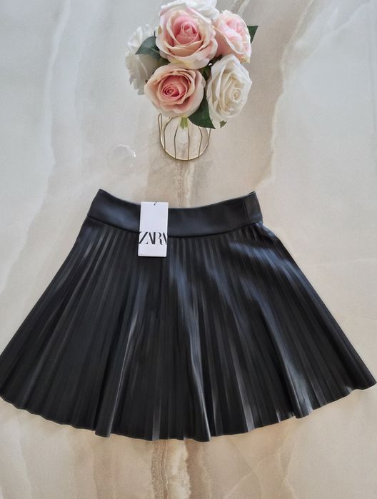 Кожени поли "Zara"