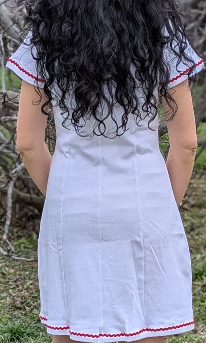 Рокля с шевица, трикотажна