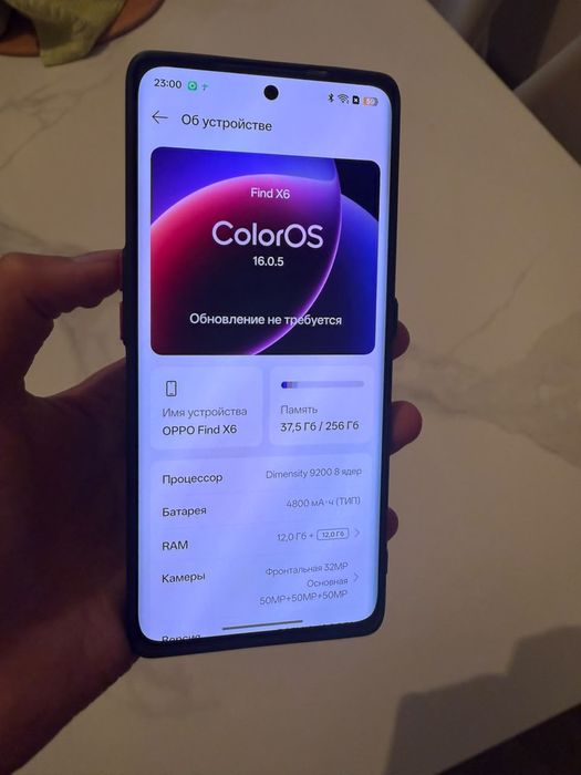 Oppo find x6 256 12+12