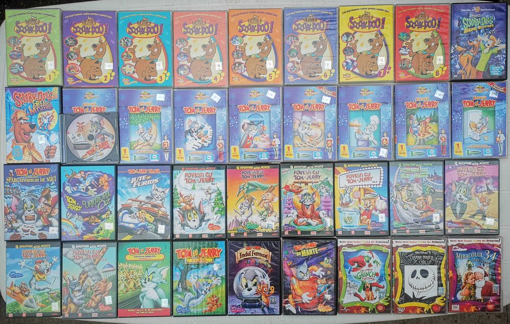 DVD filme craciun desene animate disney manga anime oraselul lenes etc