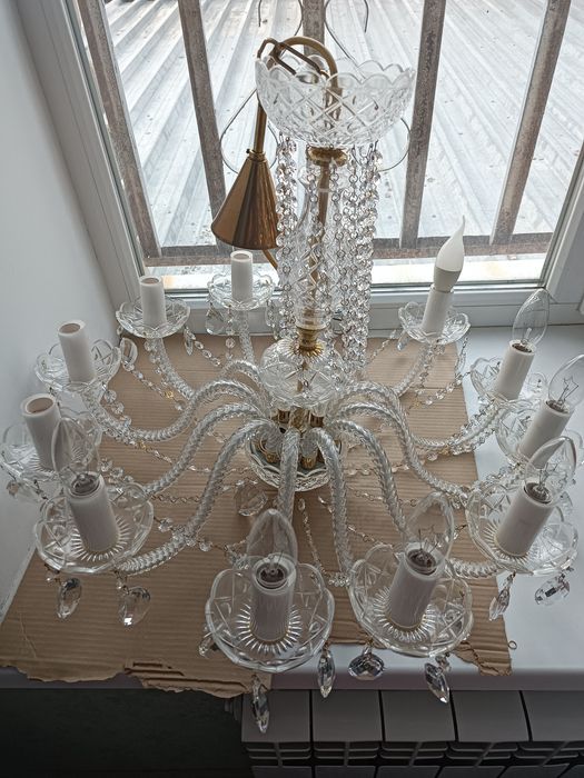 Люстра Чехия хрусталь
