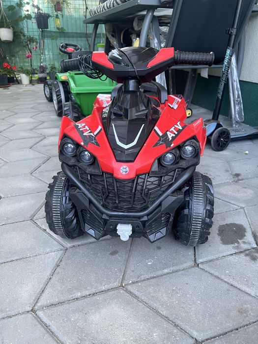 Atv copii rosu  electric
