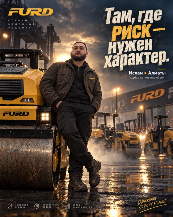 Виброкаток FURD FYL-1200 — подбор по спецификации