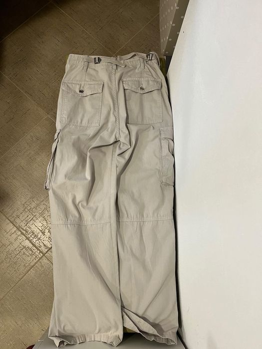 Женски бежови карго панталони